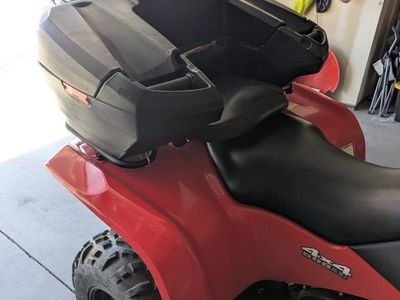 ATV Quad Rear Trunk with seat