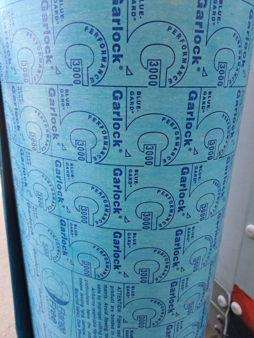 garlok performance 3000 blue gard sheet 1/16"×60"