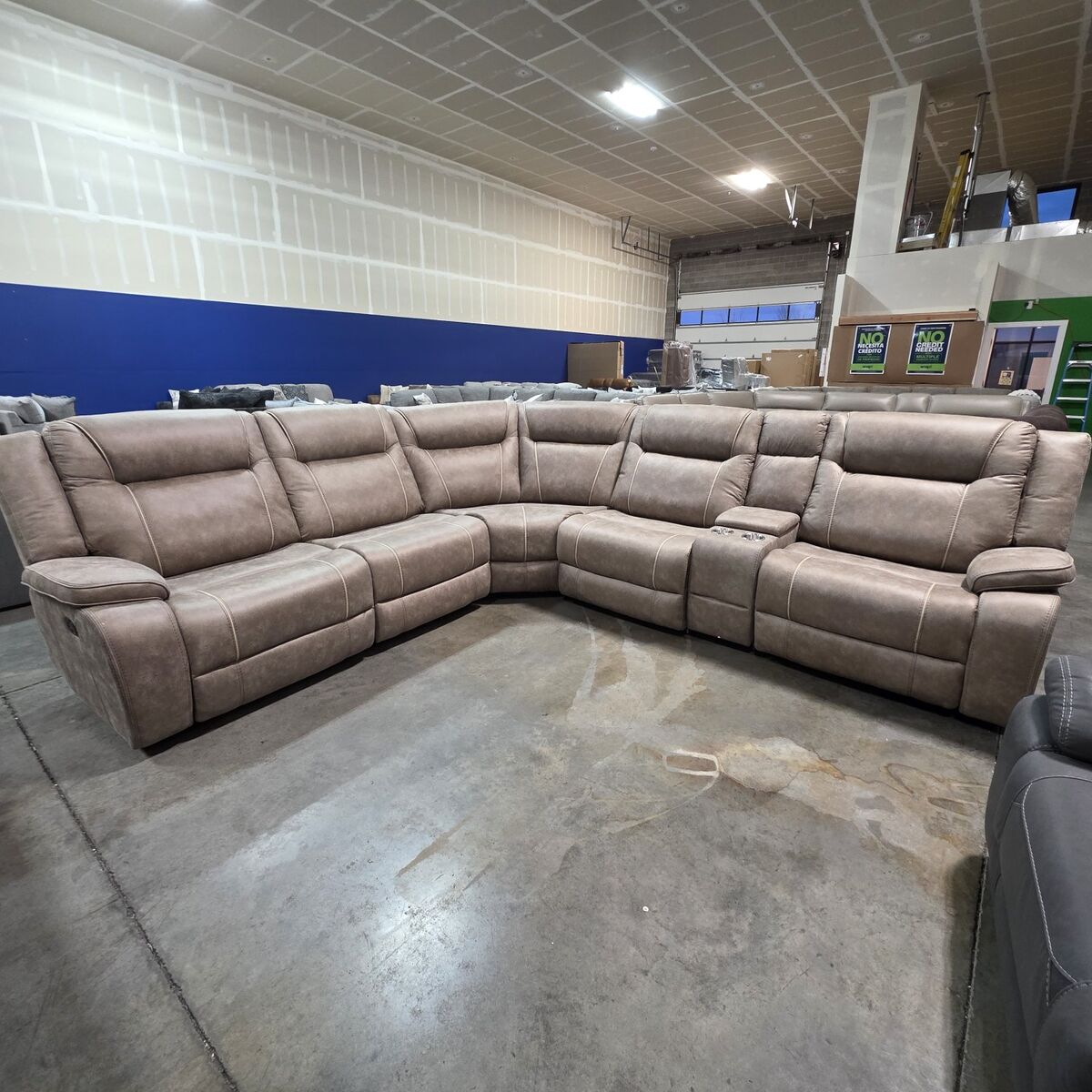 6-Piece Manual Reclining Sectional