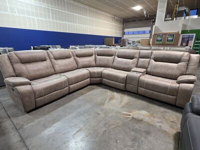 6-Piece Manual Reclining Sectional
