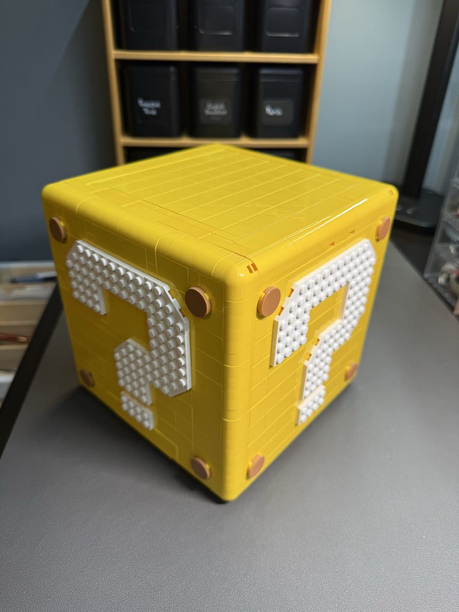 LEGO Super Mario 64 Question Mark Block (71395) – Fully Assembled