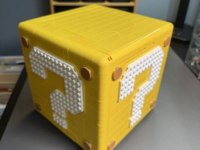 LEGO Super Mario 64 Question Mark Block (71395) – Fully Assembled