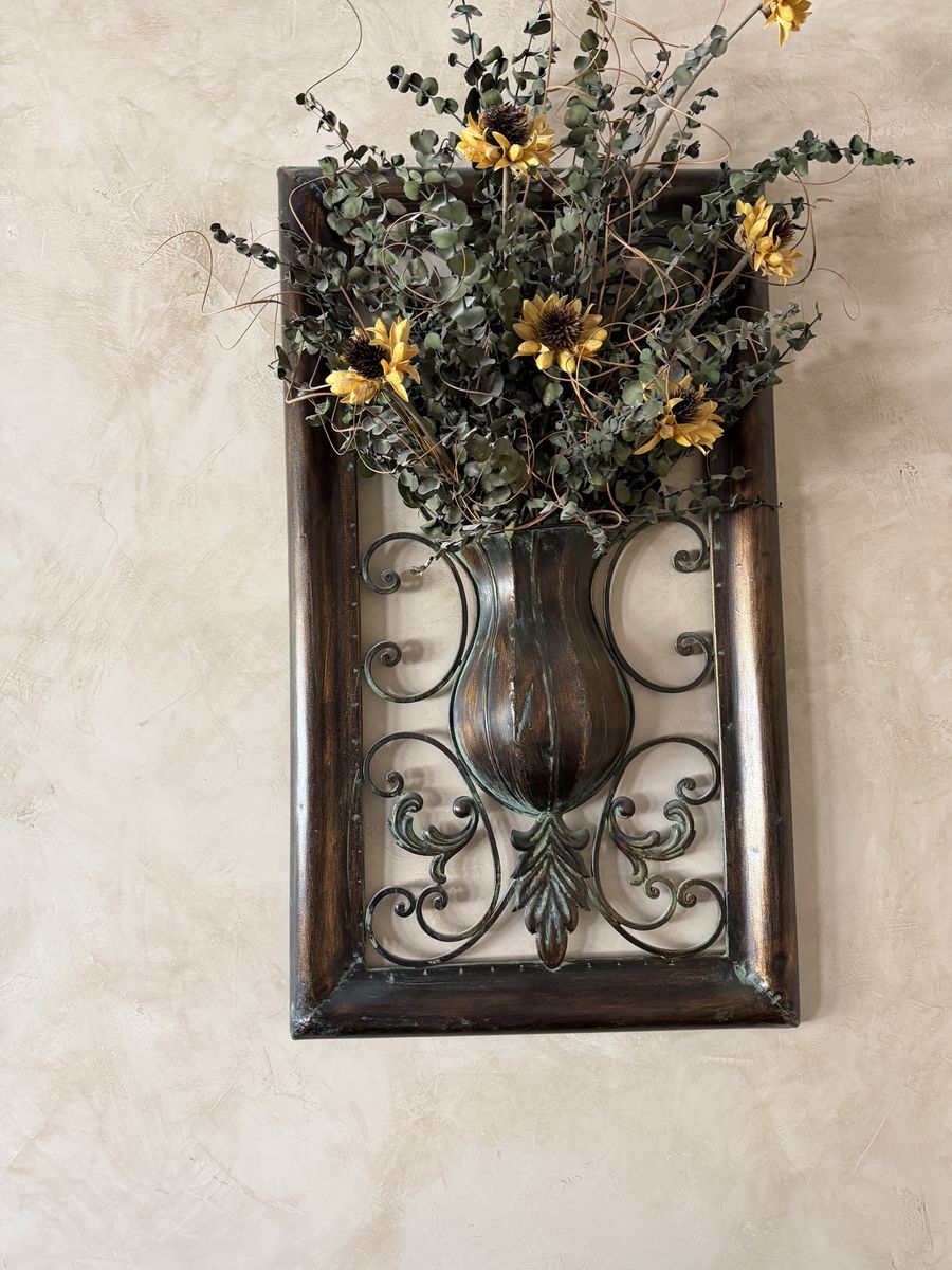 Sunflower wall decor