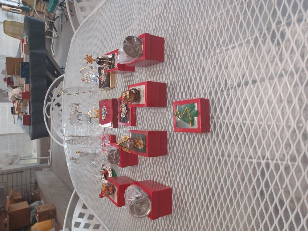 Christmas collectables Waterford crystal items  #06