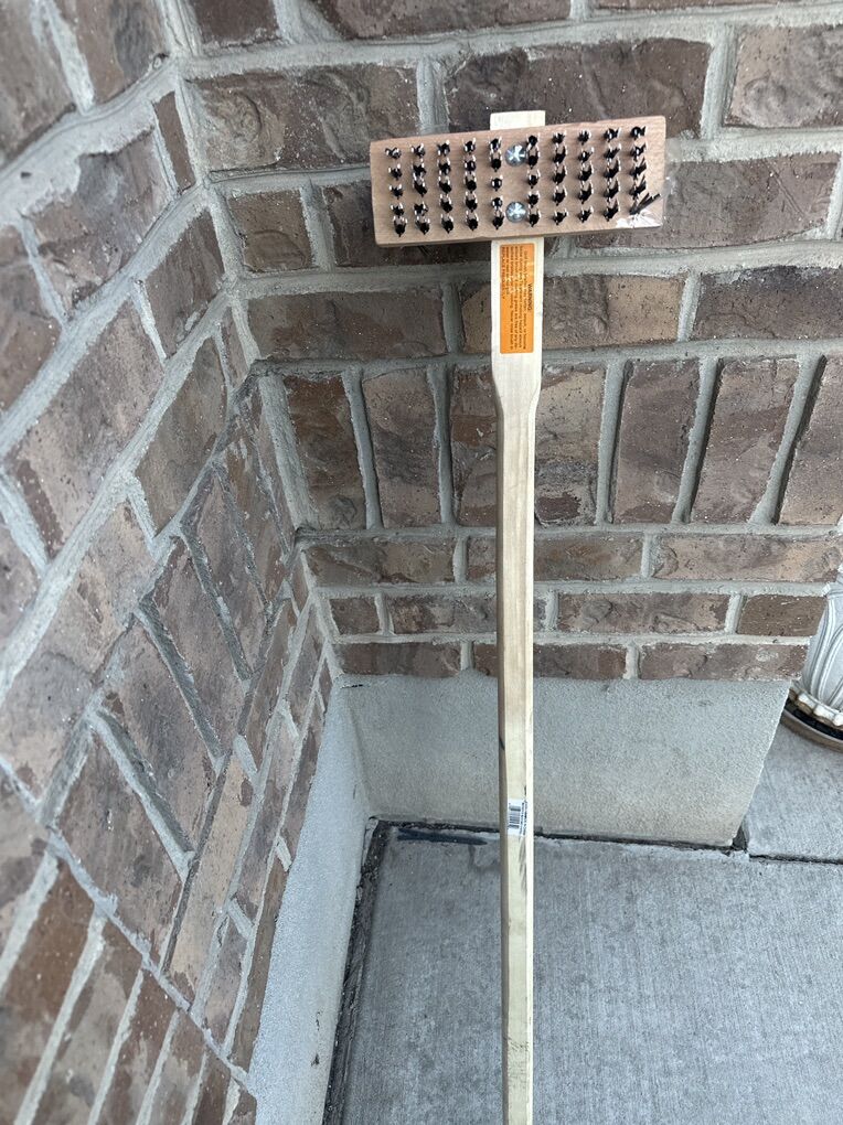 Double broiler Kings grill brush
