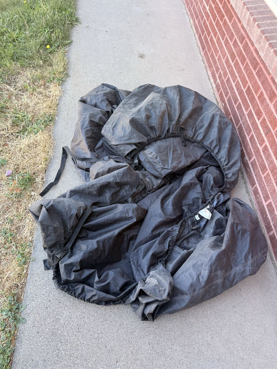 Black Outdoor Cover / Tent Rainfly