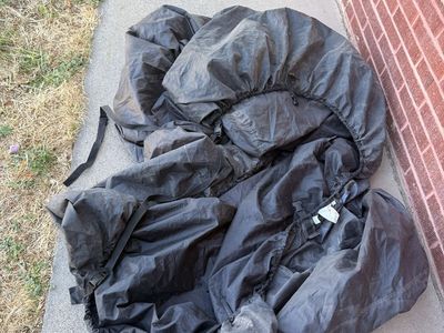 Black Outdoor Cover / Tent Rainfly