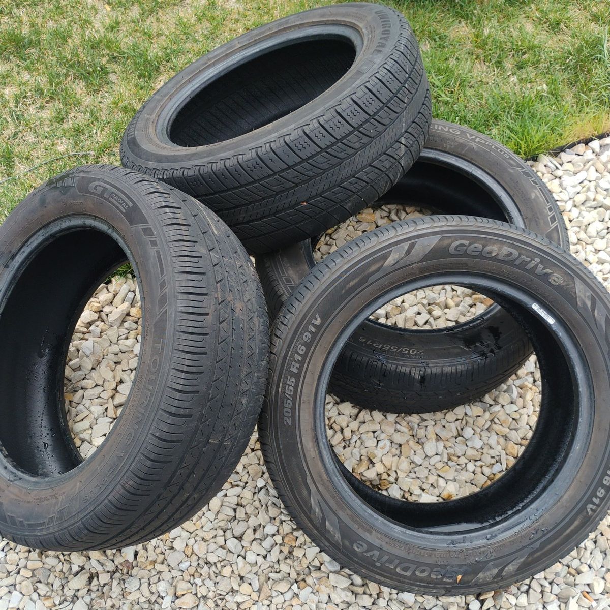 (4)205/55/16 used 50,000 miles left