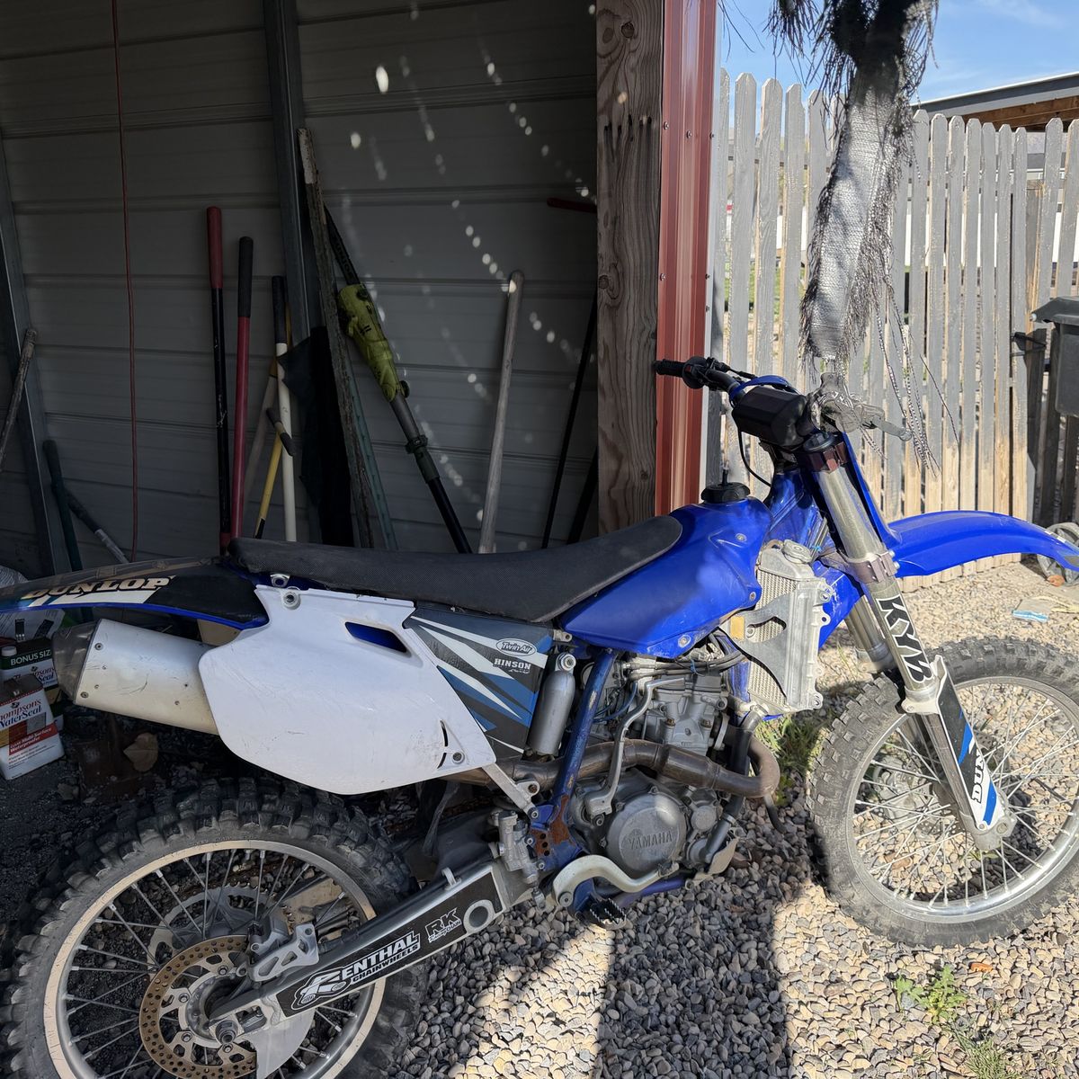2002 Yamaha YZ250