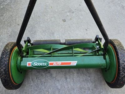 Scotts Elite 16" Push Reel Mower