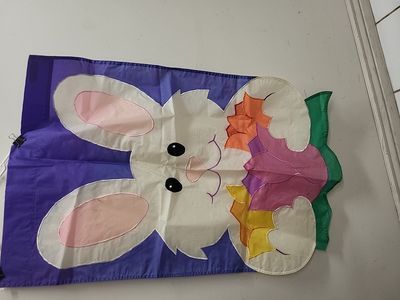 Vintage Easter Flag Nylon
