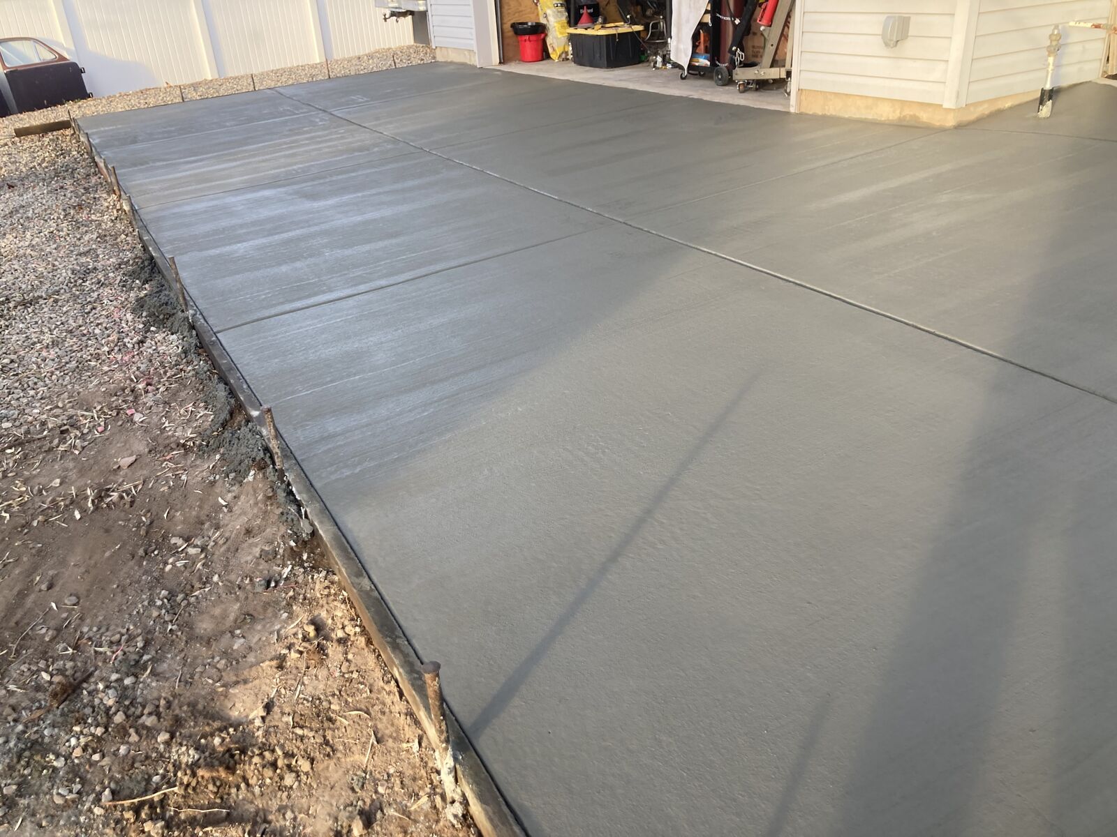 Concrete Driveway | RV Pad | Concrete Patio | Land Grading | Flatwork | Excavation | Walkout Basement