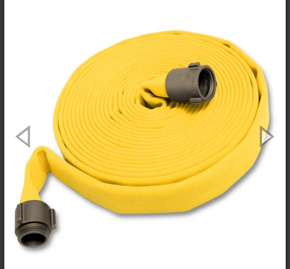 New Heavy Duty 100ft Industrial Rubber Lined Hose