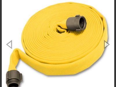 New Heavy Duty 100ft Industrial Rubber Lined Hose