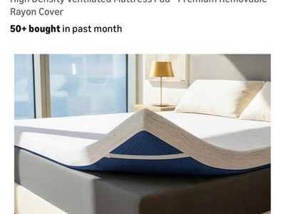 King Size VicoSoft 4” Mattress Topper