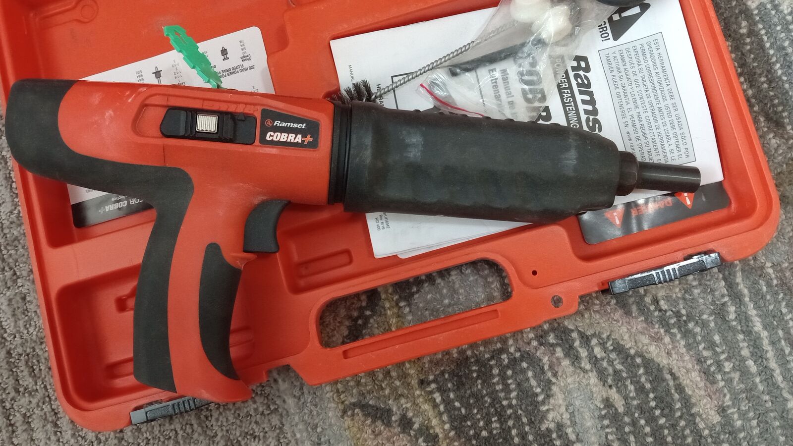 Ramsey cobra powder actuated tool