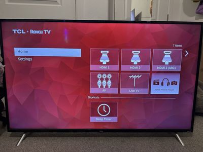TCL Roku Smart TV (55-inch Class) 4K UHD LED with HDR - Model 55S425