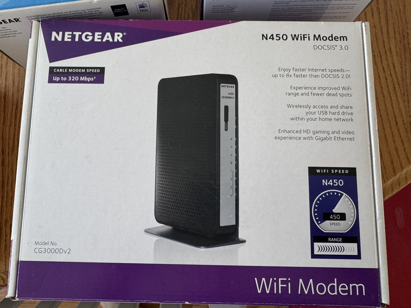 Nethear N450 Wifi Modem Router