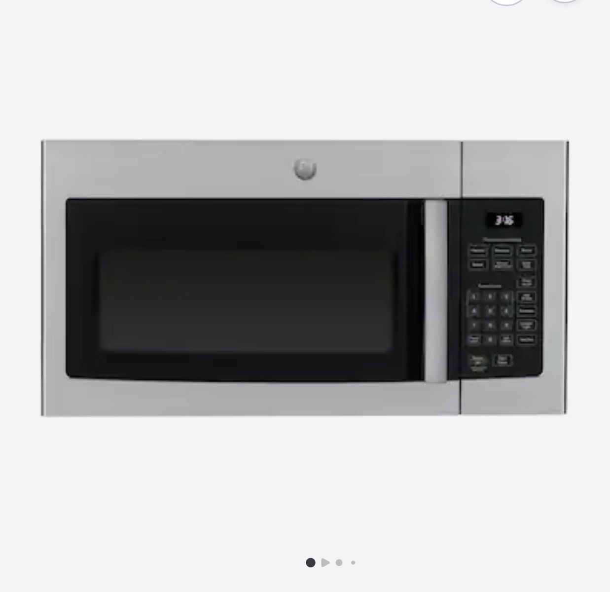 New scratch and dent GE - 1.6 Cu. Ft. Over-the-Range Microwave with Convenience Cooking Controls