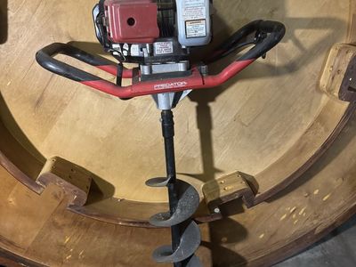 Power mate gas powered auger
