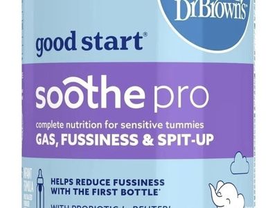 11 New Sealed Cans! Dr. Brown's Good Start Soothe Pro Infant Baby Formula 12 oz Sensitive Tummies Exp. July 16, 2026