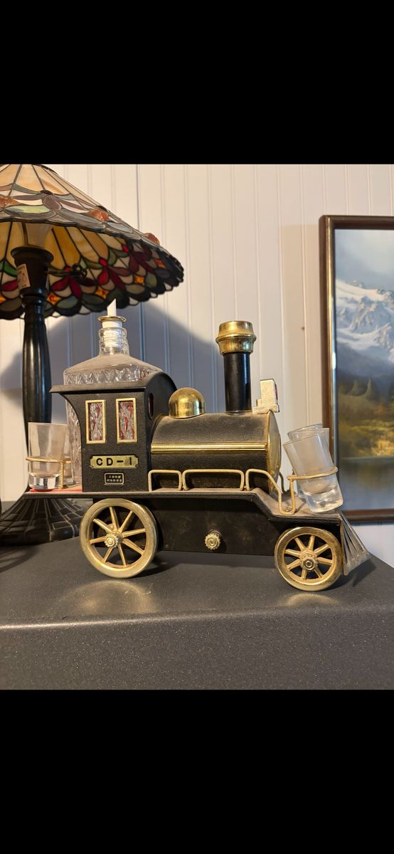 Antique whiskey train