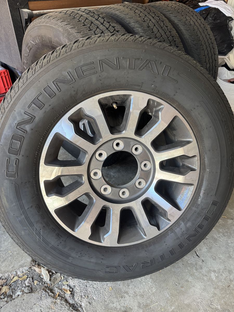 Ford f350 Stock Rims and Tires