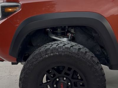 WTT: 2016-2023 Tacoma Textured Black Flares for Inferno Orange