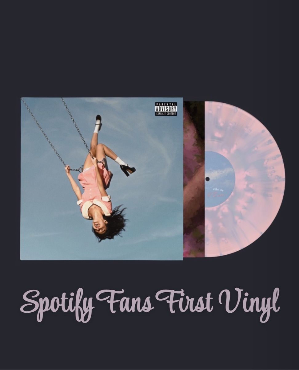 Olivia Rodrigo-you seem pretty sad for a girl so in love-Spotify fans first “melt with you”starburst vinyl-pink & blue LP-SEALED