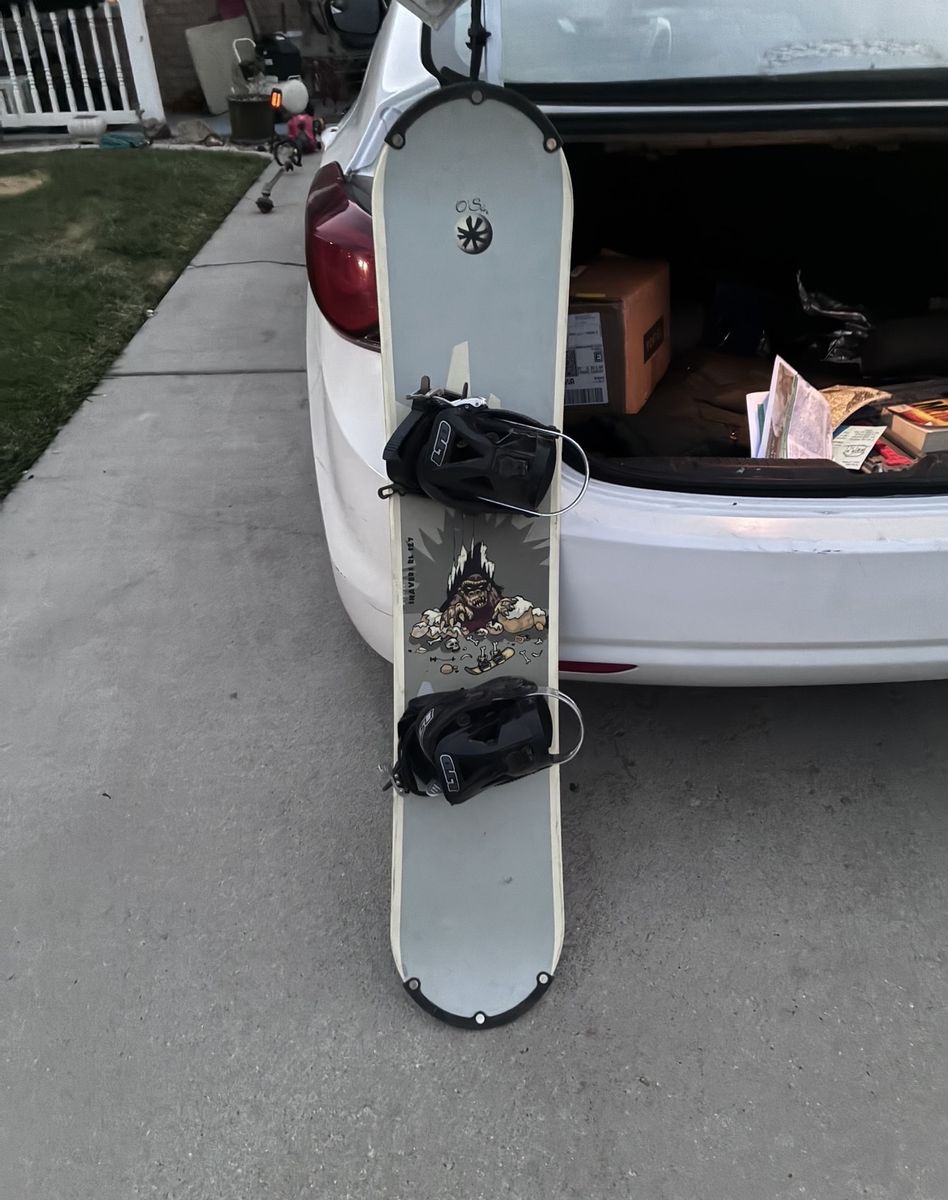 OSi Shavers RL 127 Snowboard with Bindings