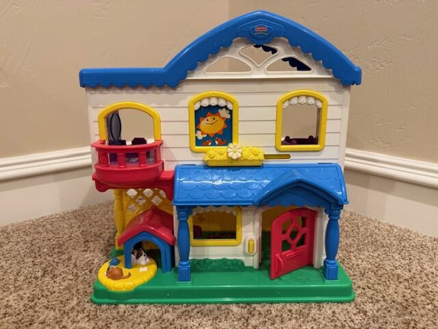 Fisher Price Little People Busy Day Home Doll House