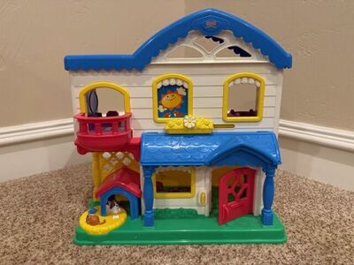 Fisher Price Little People Busy Day Home Doll House