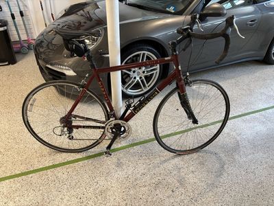 Tommaso Imola 58cm Aluminum Road Bike with Carbon Forks, 700c Wheels - Needs Tune-Up