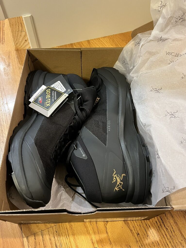 NIB ARCTERYX AERIOS MID GTX MENS SHOES. SIZE 12 .5 | Men's Shoes