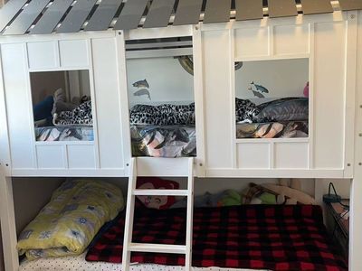 Twin over twin bunk bed