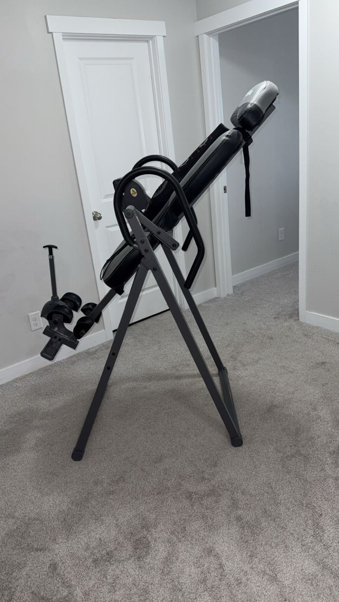 Massage inversion table