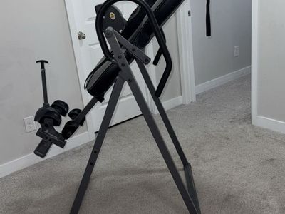 Massage inversion table