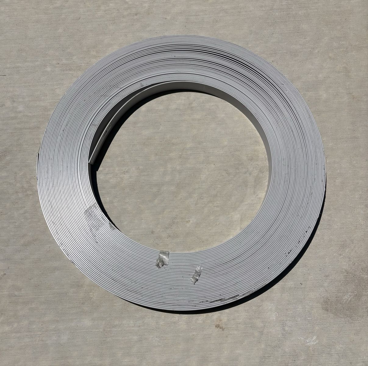 PVC Edge Tape Platinum 1-5/16" × 3mm × 200', D-315