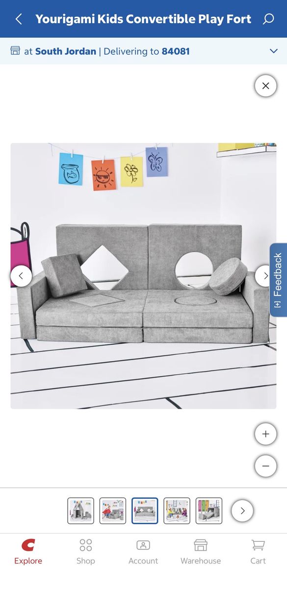 Kids Play Fort/ Couch