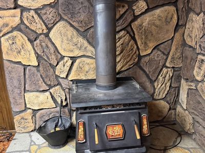Blaze King Wood Burning Stove with Built-In Electrical Fan