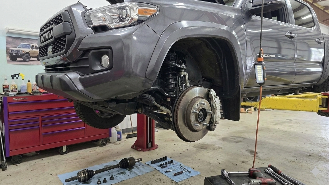 Toyota Tacoma CV Axle Replacement