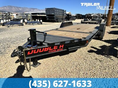 7x20 Double A Pro Series CT Tilt Trailer - 15.4K GVWR - Torsion Axles