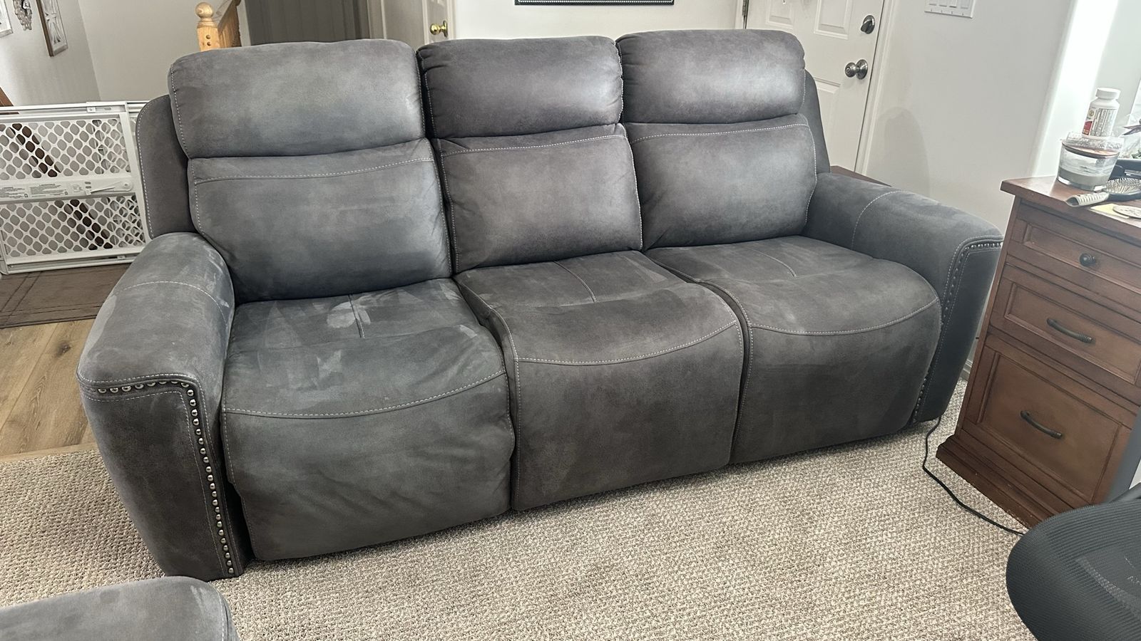 Reclining Sofa and Loveseat