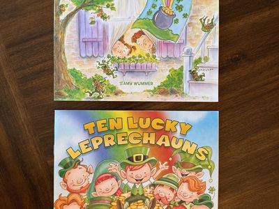 Children's Books for Saint Patrick's Day with Leprechauns