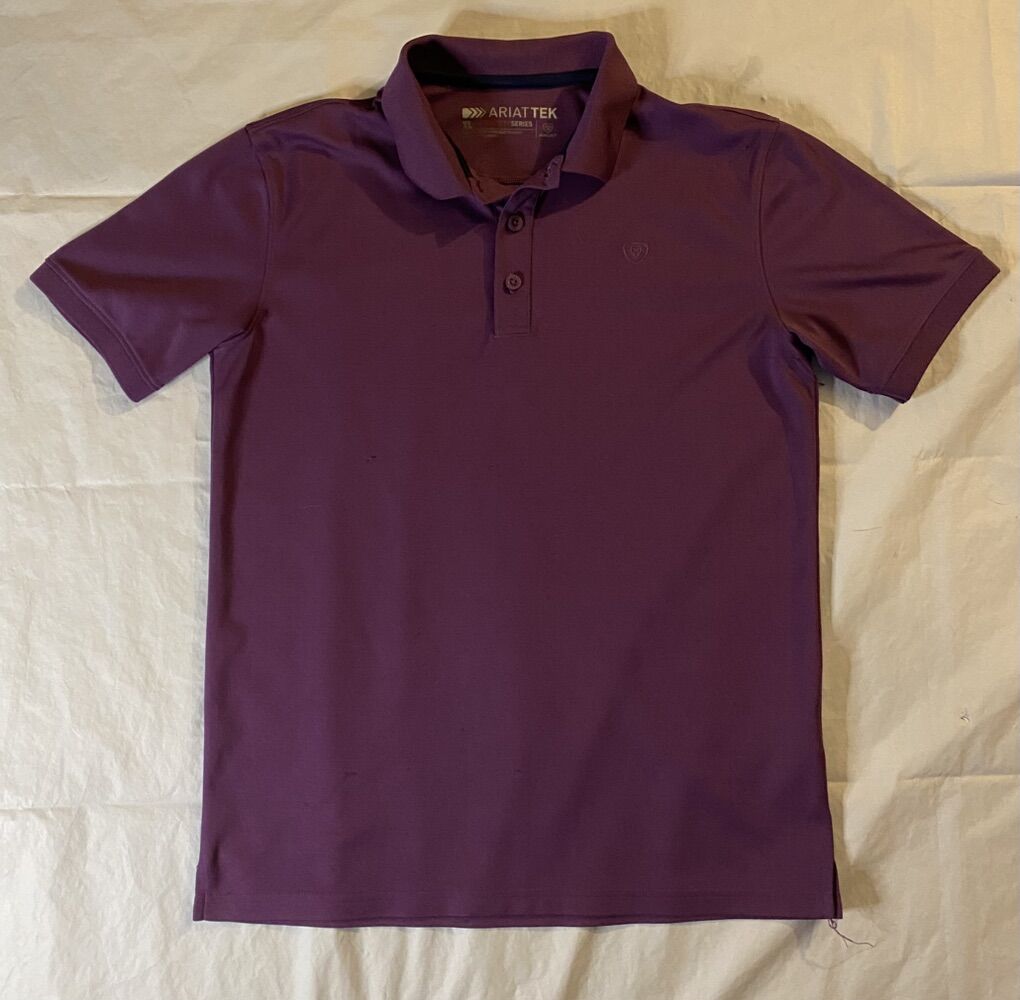 Ariat Tek Performance Short Sleeve Polo Youth XL