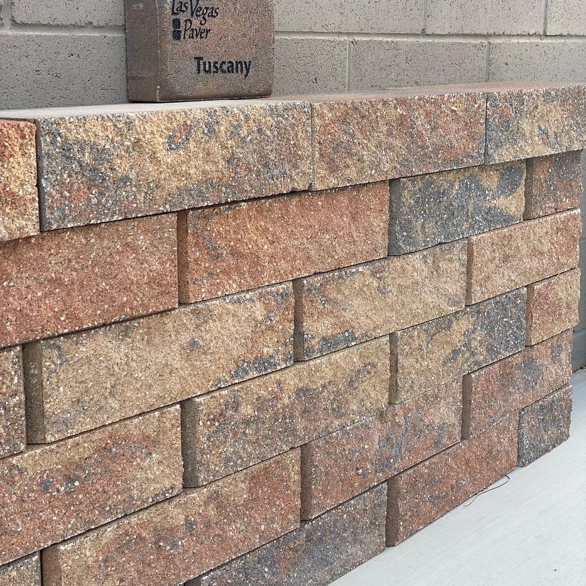 TUSCANY RETAINING WALL BLOCKS 6x4x16