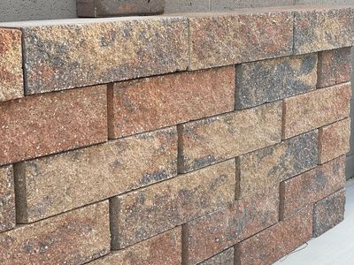 TUSCANY RETAINING WALL BLOCKS 6x4x16