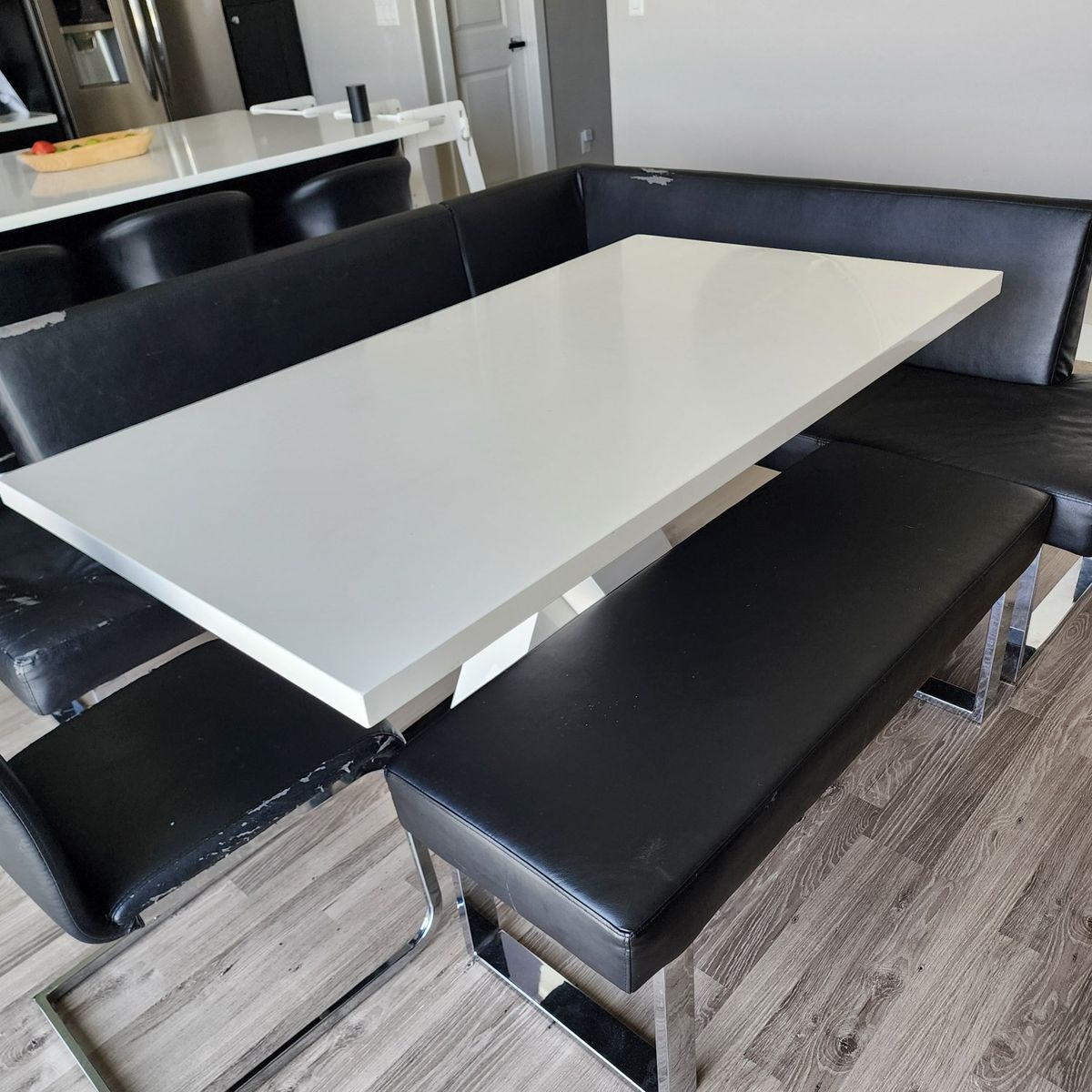 Dining table.