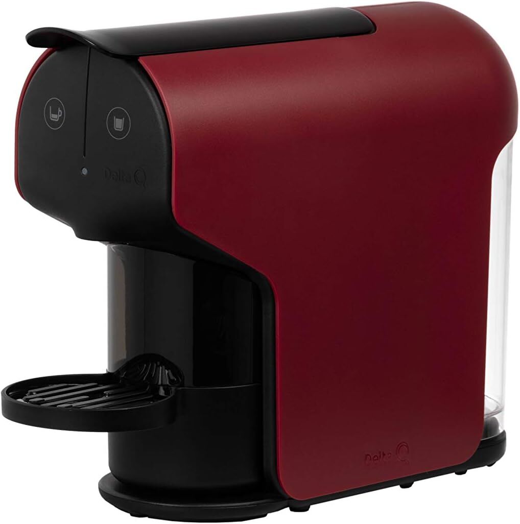Delta Q Quick Espresso Capsule Machine – Compact Size- Red