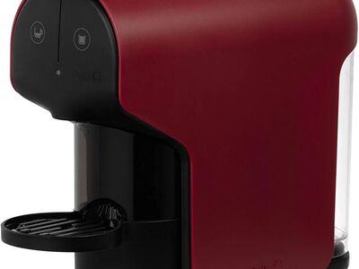 Delta Q Quick Espresso Capsule Machine – Compact Size- Red